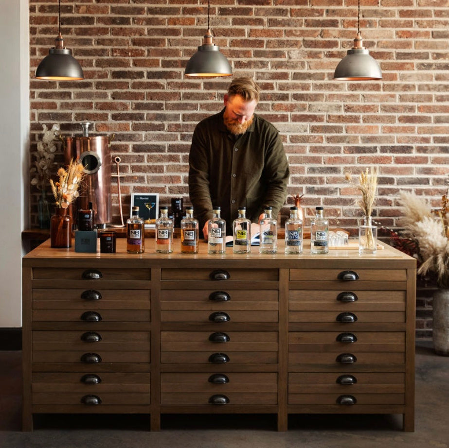 Jamie MacDonald, Owner and Distiller in Cellar Door Shop