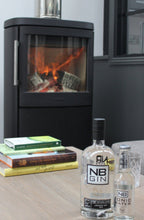 NB Gin and fire in tasting lounge