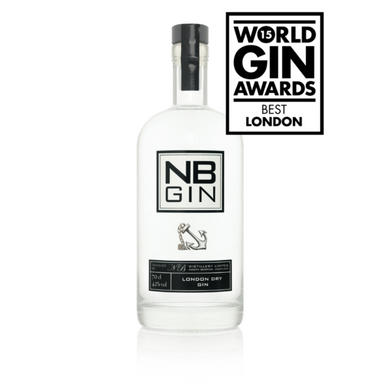 NB London Dry Gin and World Gin Award Logo